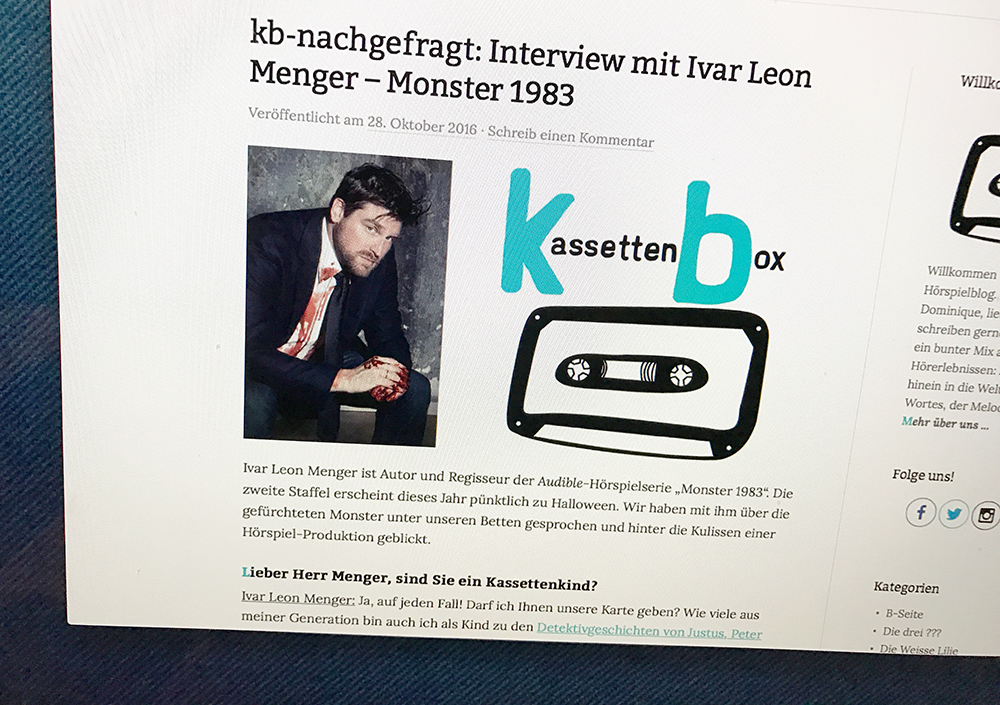 Interview Ivar Leon Menger